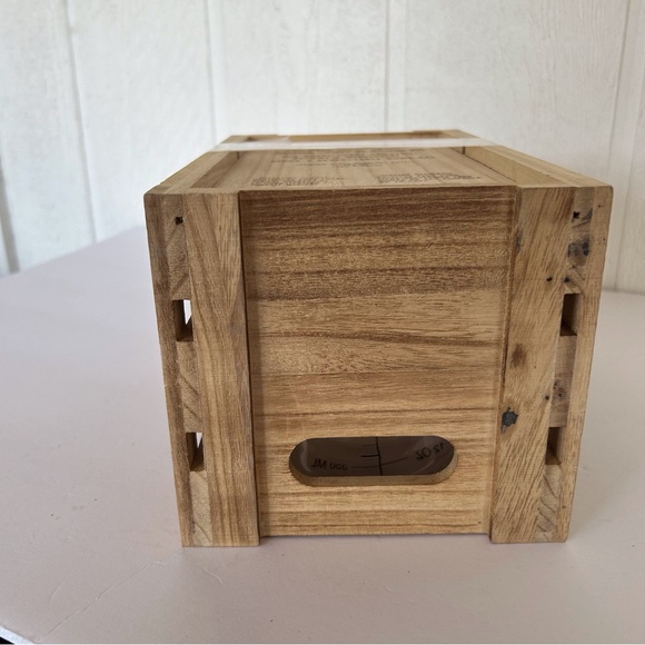 ARTLAND MIXOLOGY GIN DECANTER IN WOODEN CRATE NWT - Picture 14 of 16